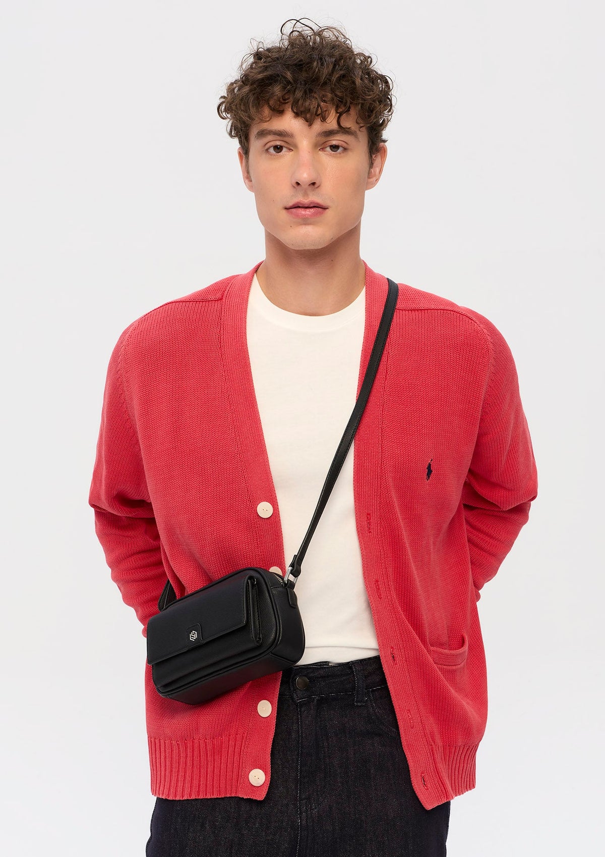 Titus Infinite S Crossbody Bag - Black