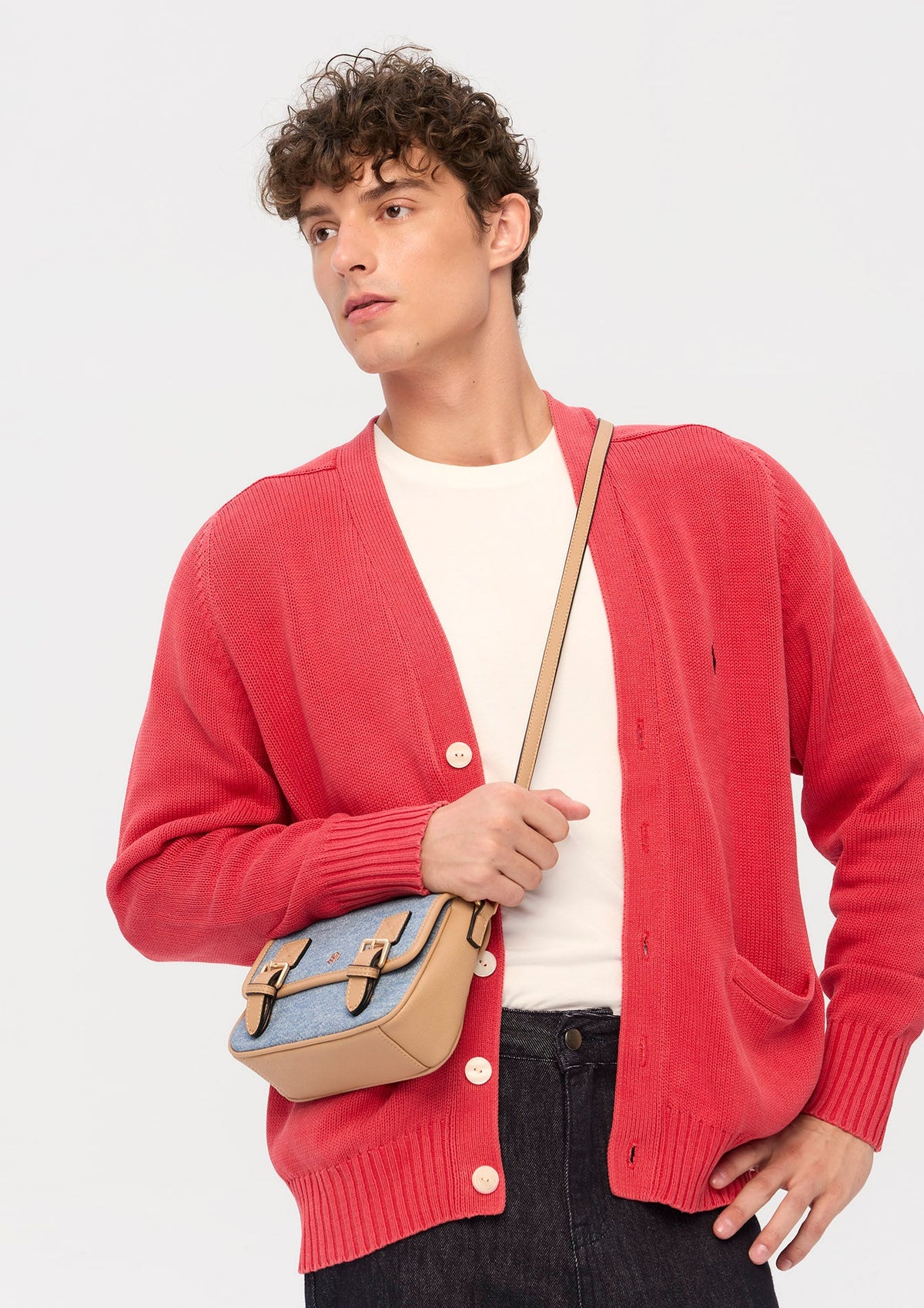 Titus Infinite Messenger S Crossbody Bag - Blue Variation 2
