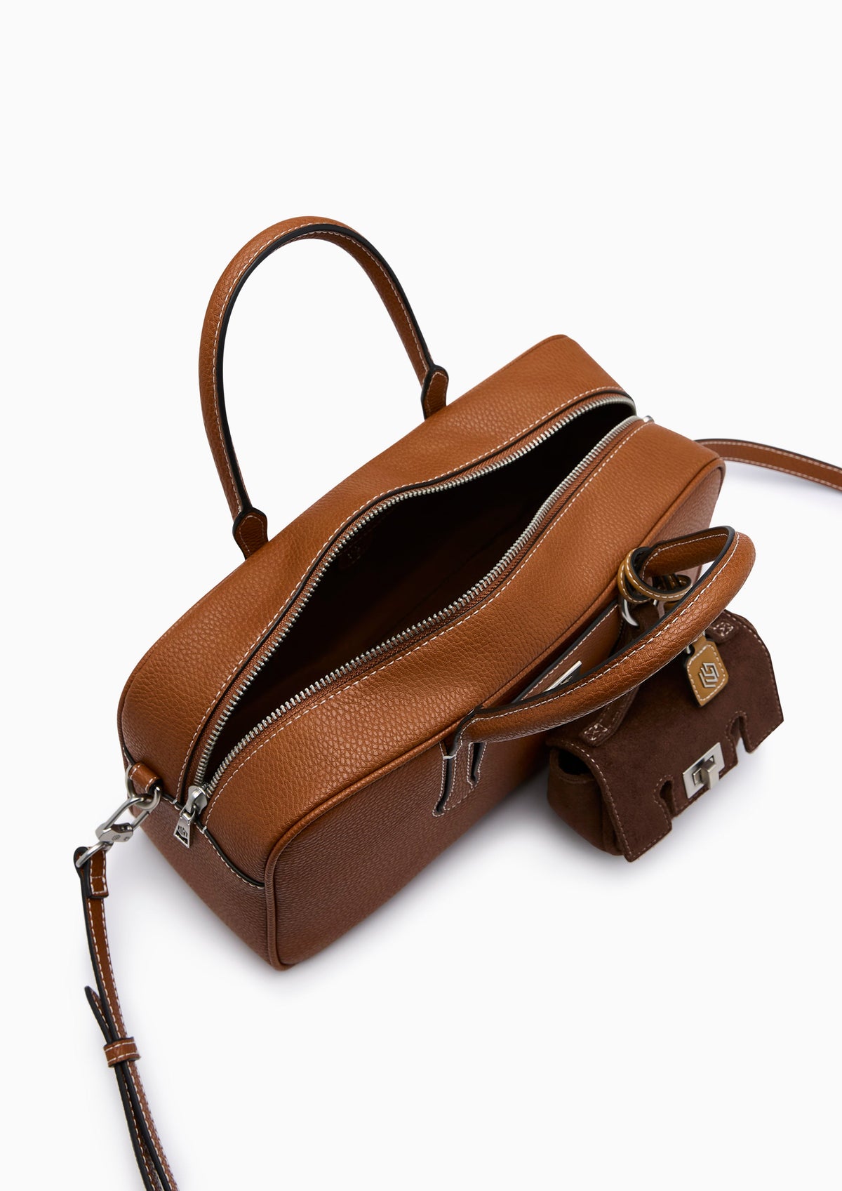 Jeph Infinite Duffle M Handbag - Brown