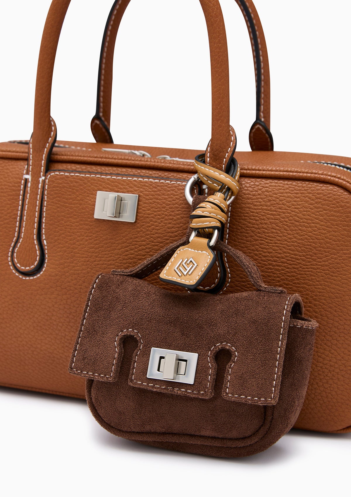 Jeph Infinite Duffle M Handbag - Brown
