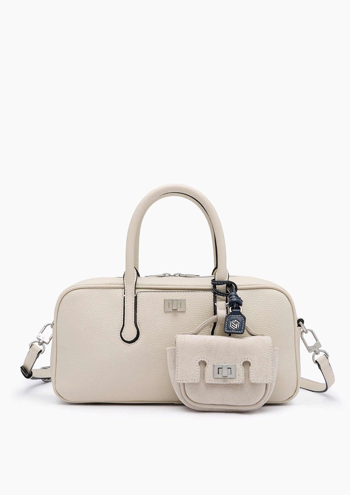 Jeph Infinite Duffle M Handbag - Light Grey