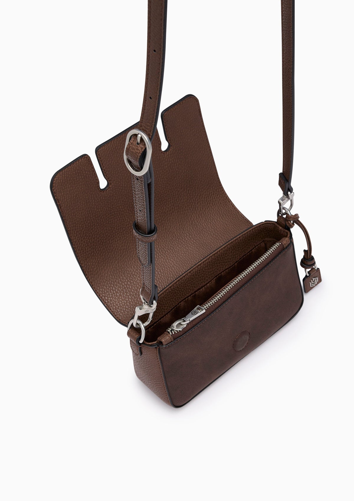 Jeph Infinite S Crossbody Bag - Dark Brown