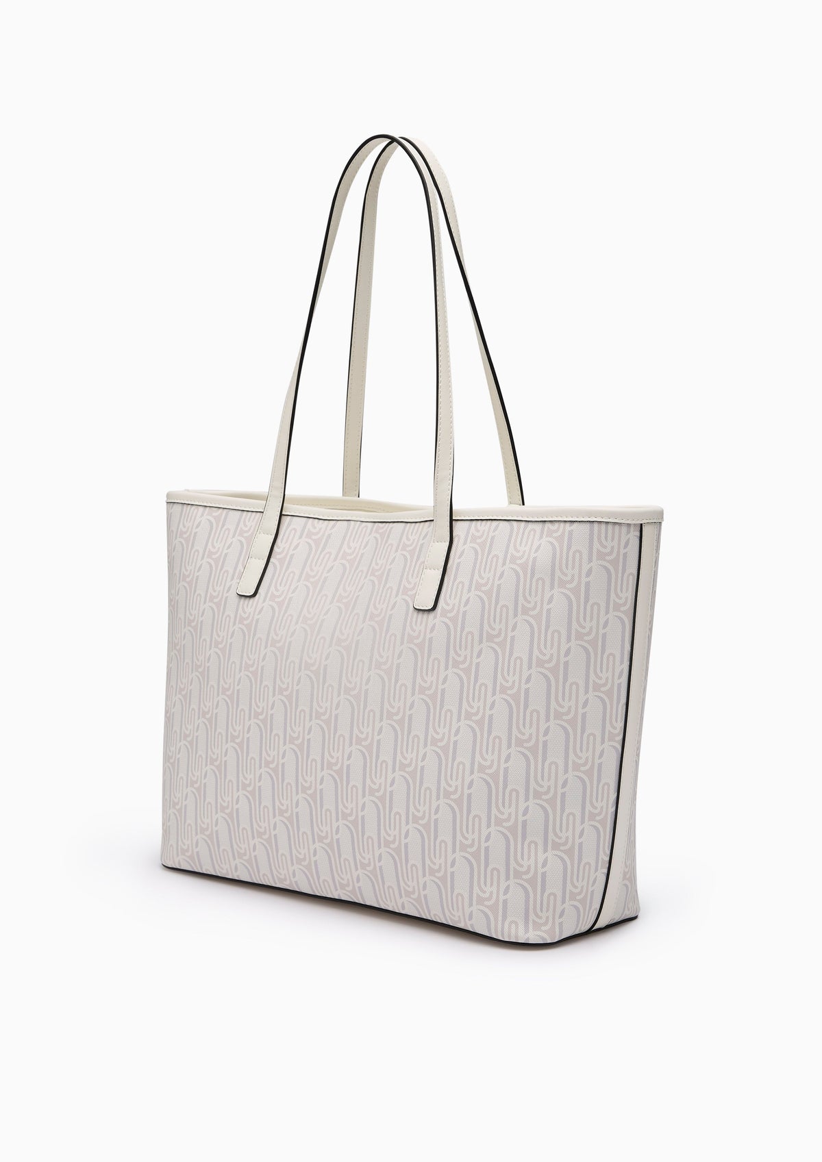 Phiona Infinite L Tote Bag - Light Printed Grey