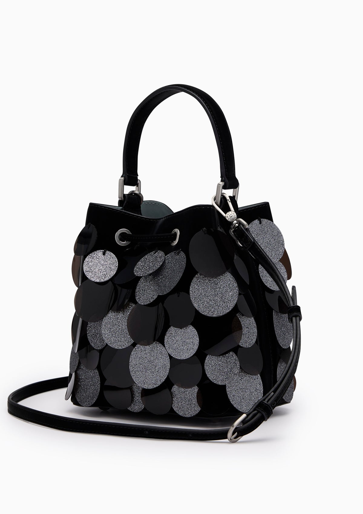 Re-Edit Blink Carina  S Bucket Bag - Black