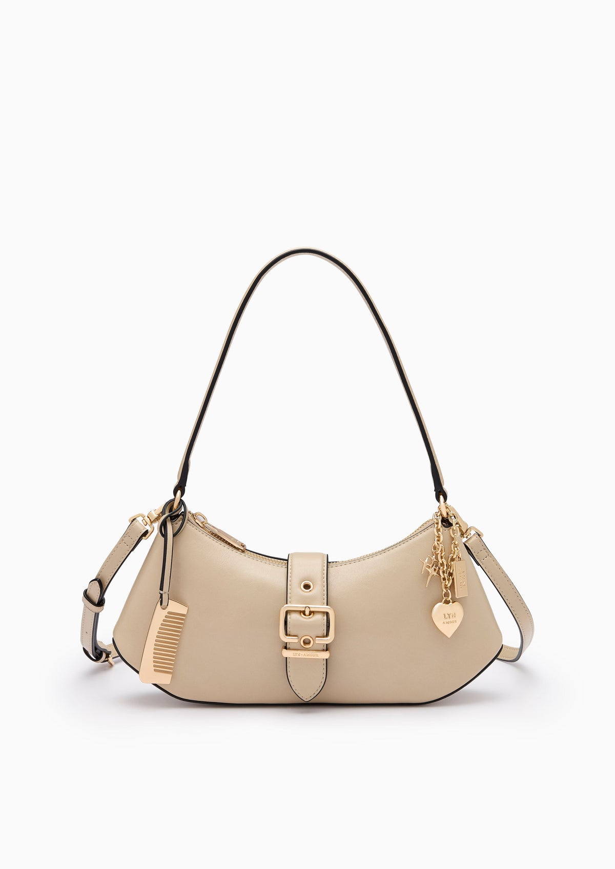 Neona  S Shoulder Bag - Beige