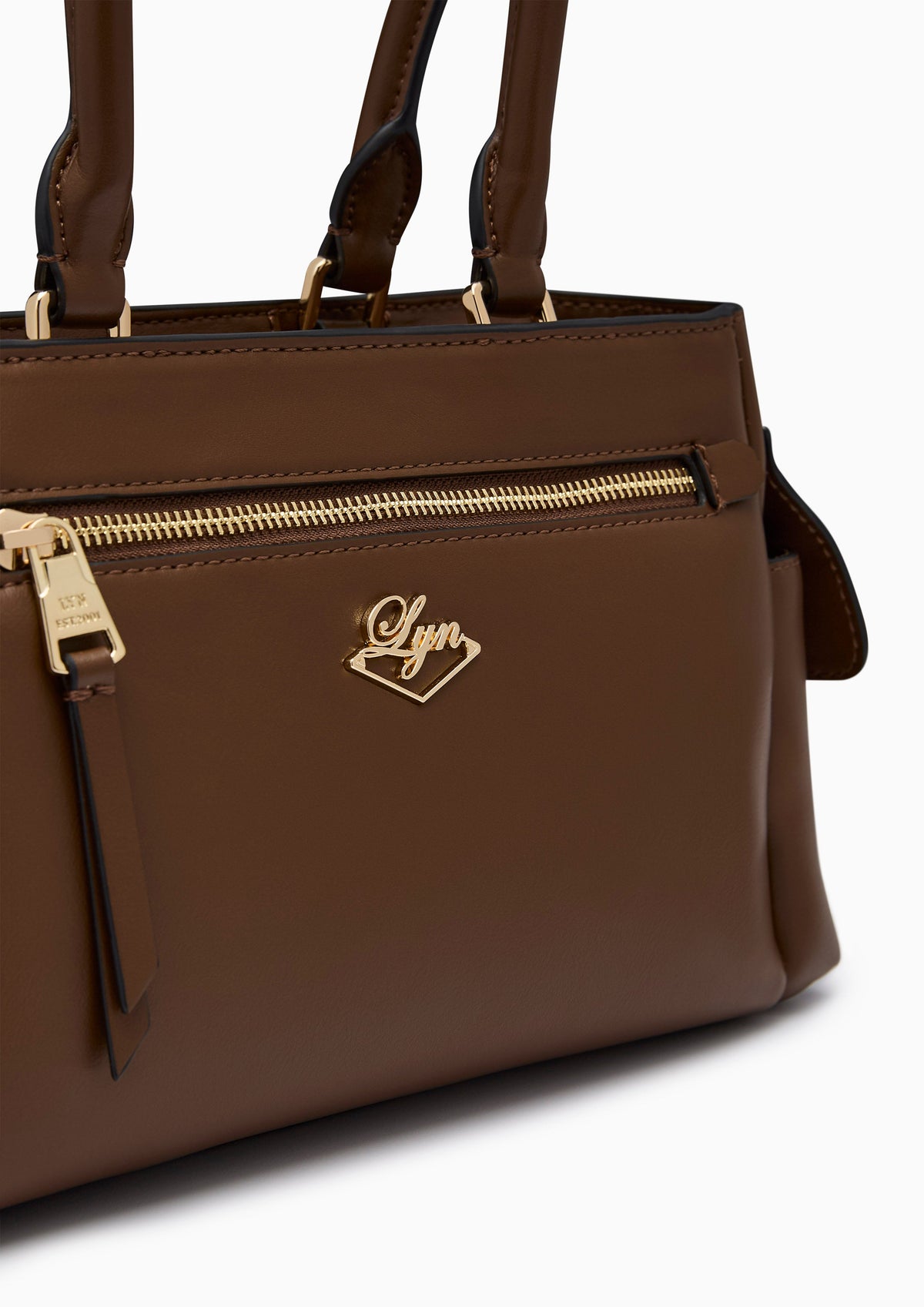 Toby  L Shoulder Bag - Dark Brown