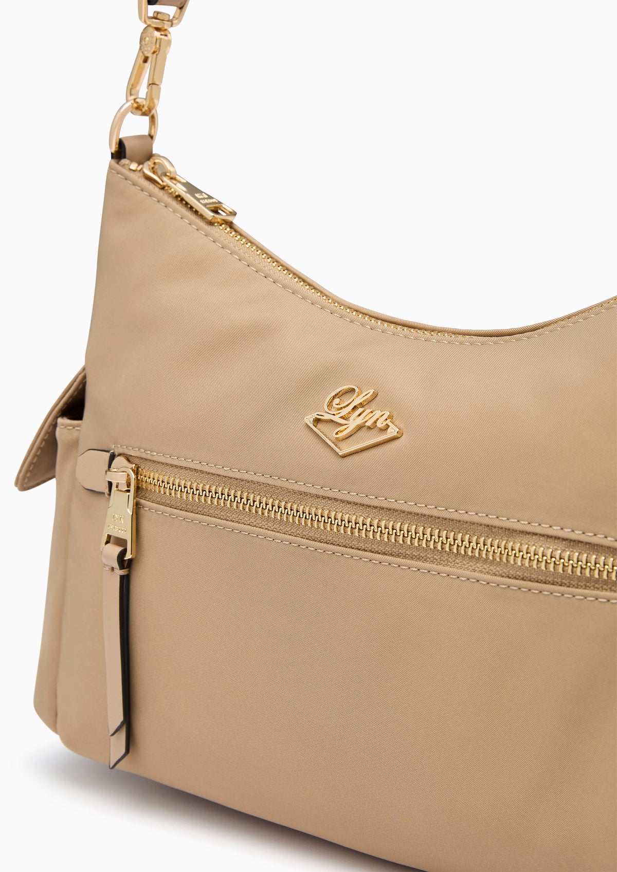 Toby  M Shoulder Bag - Beige