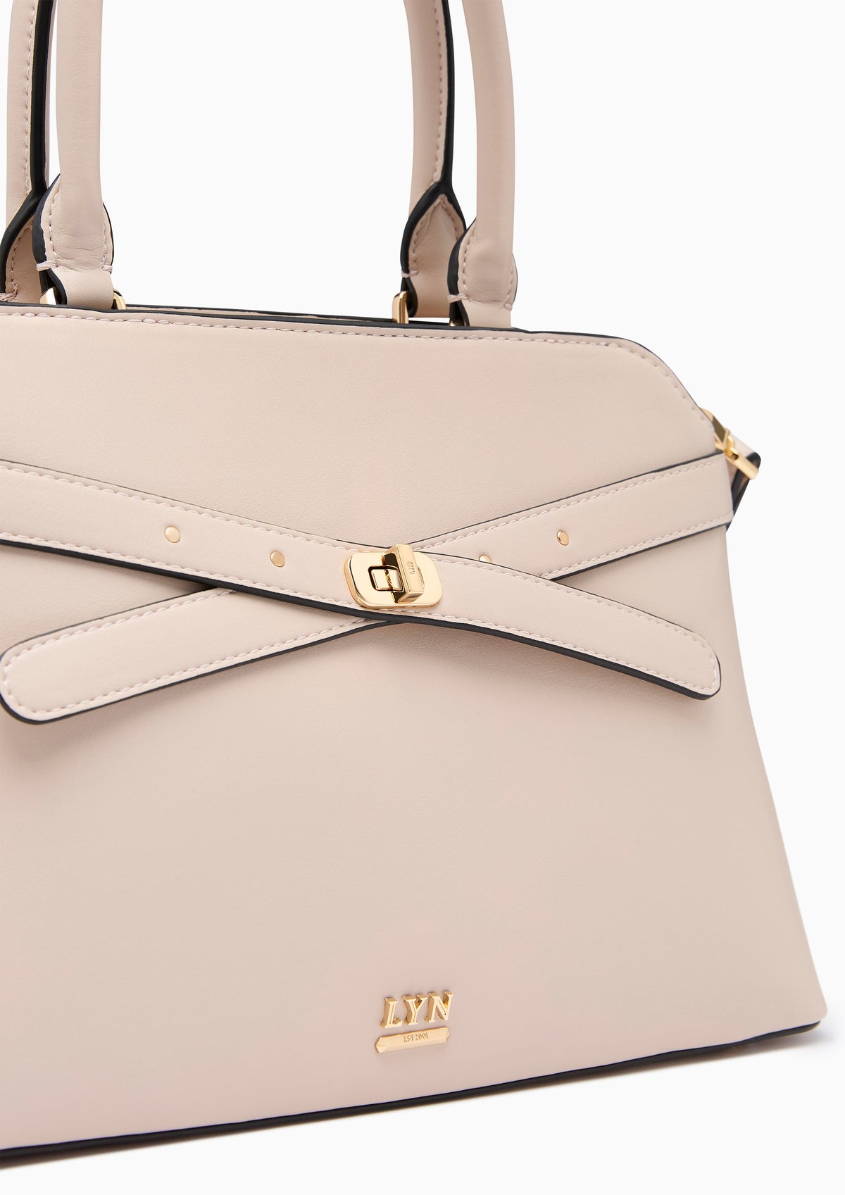 Ella Top Handle L Handbag - Taupe