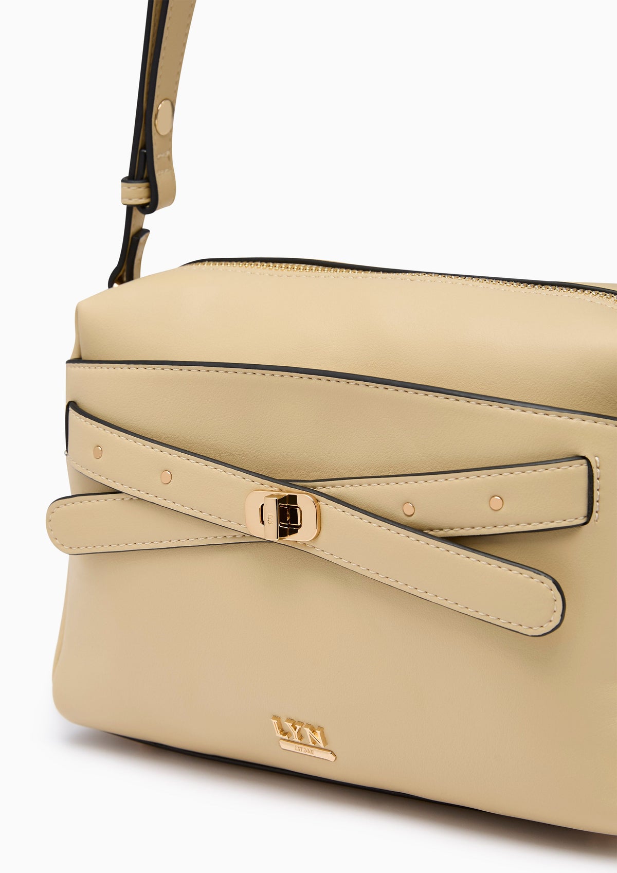 Ella Top Handle M Handbag - Light Beige