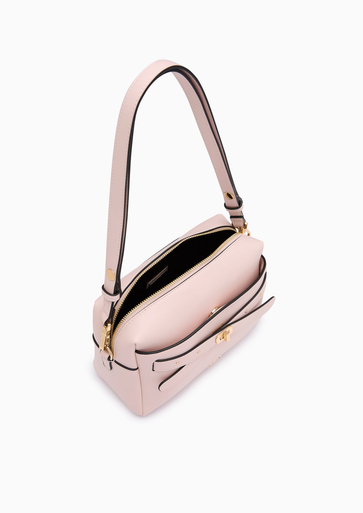 Ella Top Handle M Handbag - Light Pink