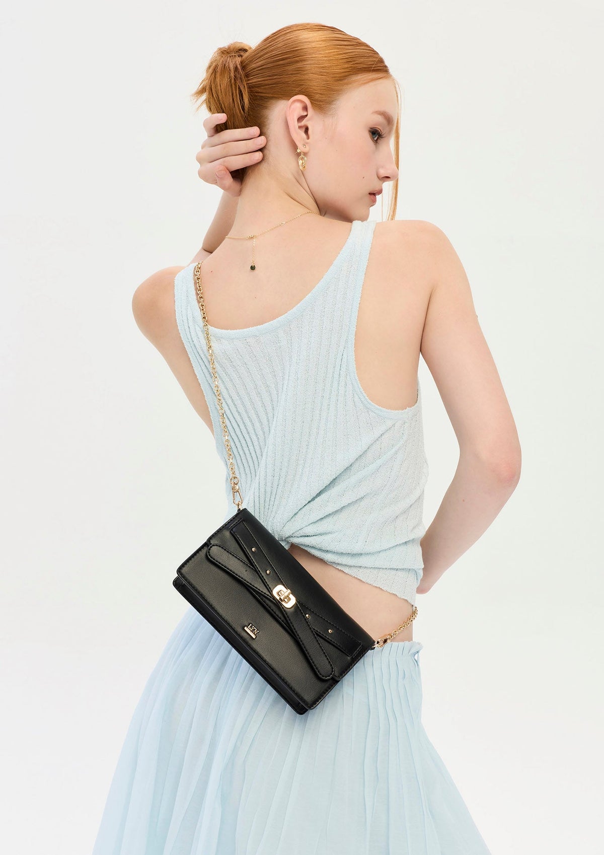 Ella  S Crossbody Bag - Black