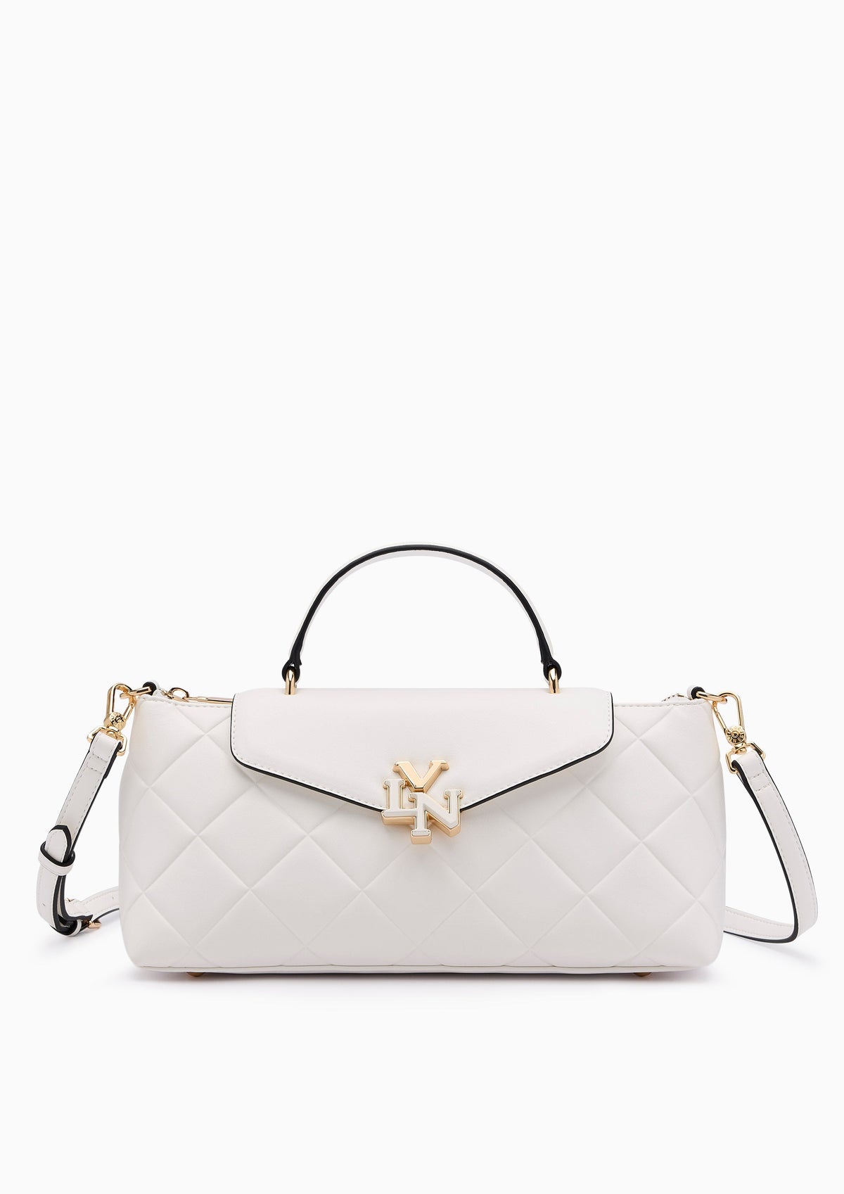 Flemming Top Handle M Handbag - Off-White