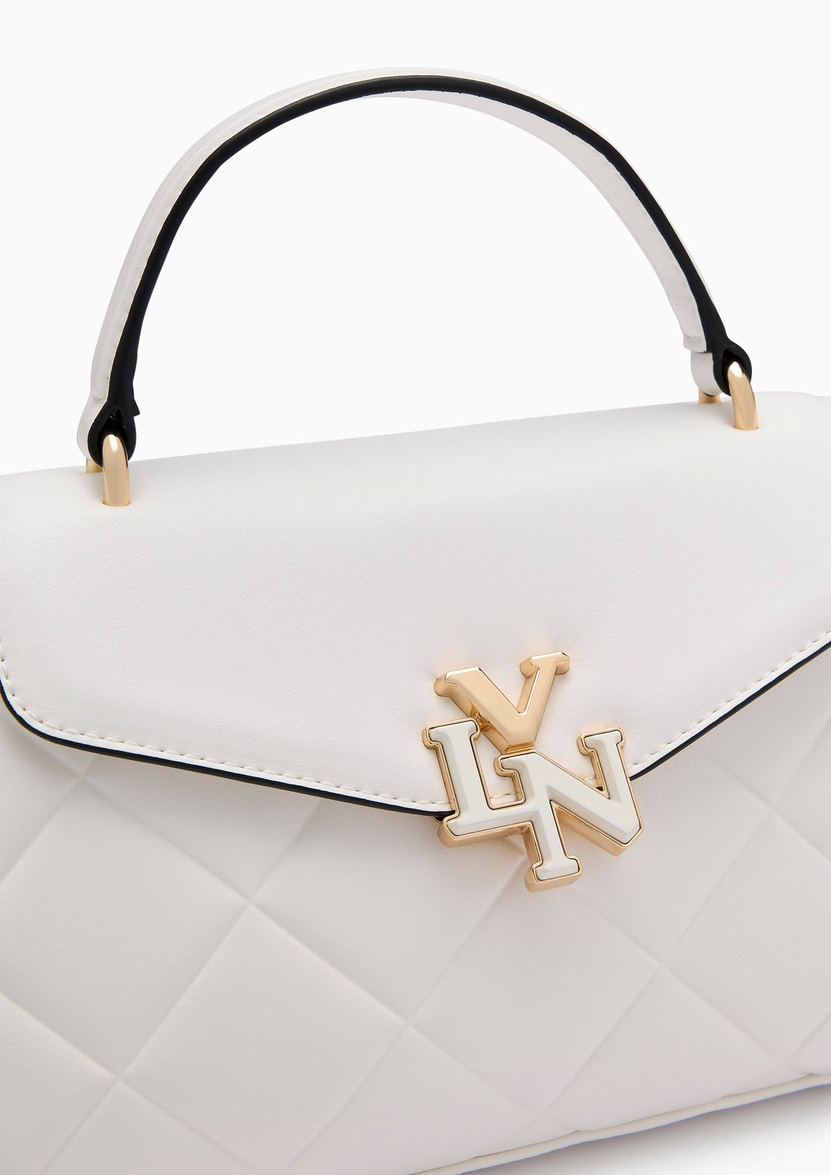 Flemming Top Handle M Handbag - Off-White