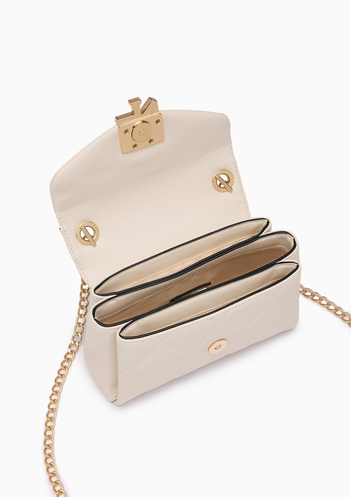 Flemming Top Handle S Handbag - Ivory
