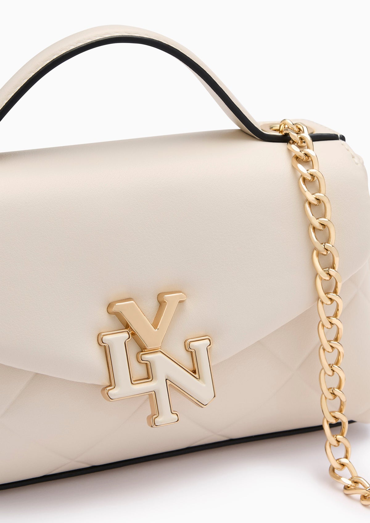 Flemming Top Handle S Handbag - Ivory