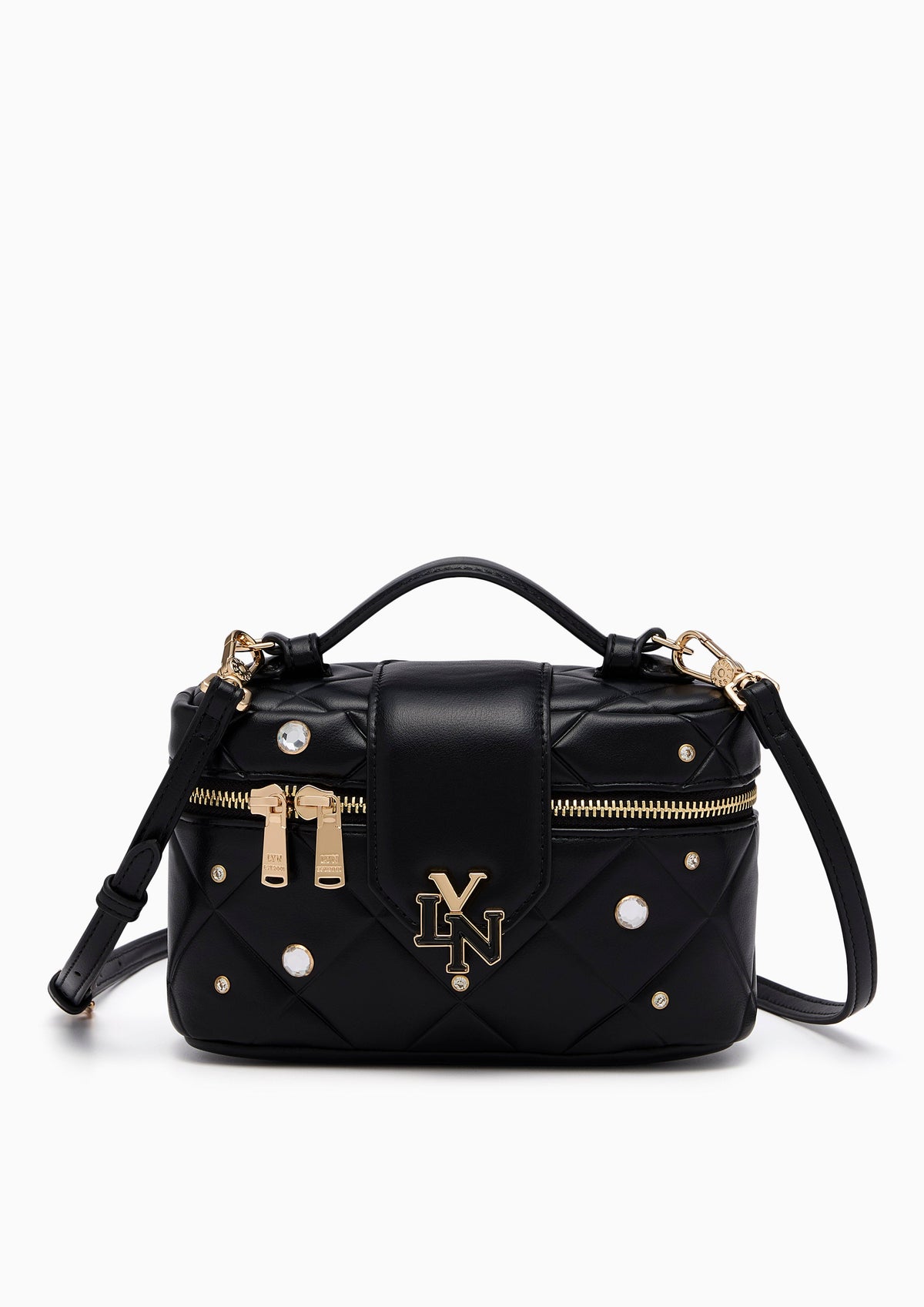 Flemming Vanity S Crossbody Bag - Black