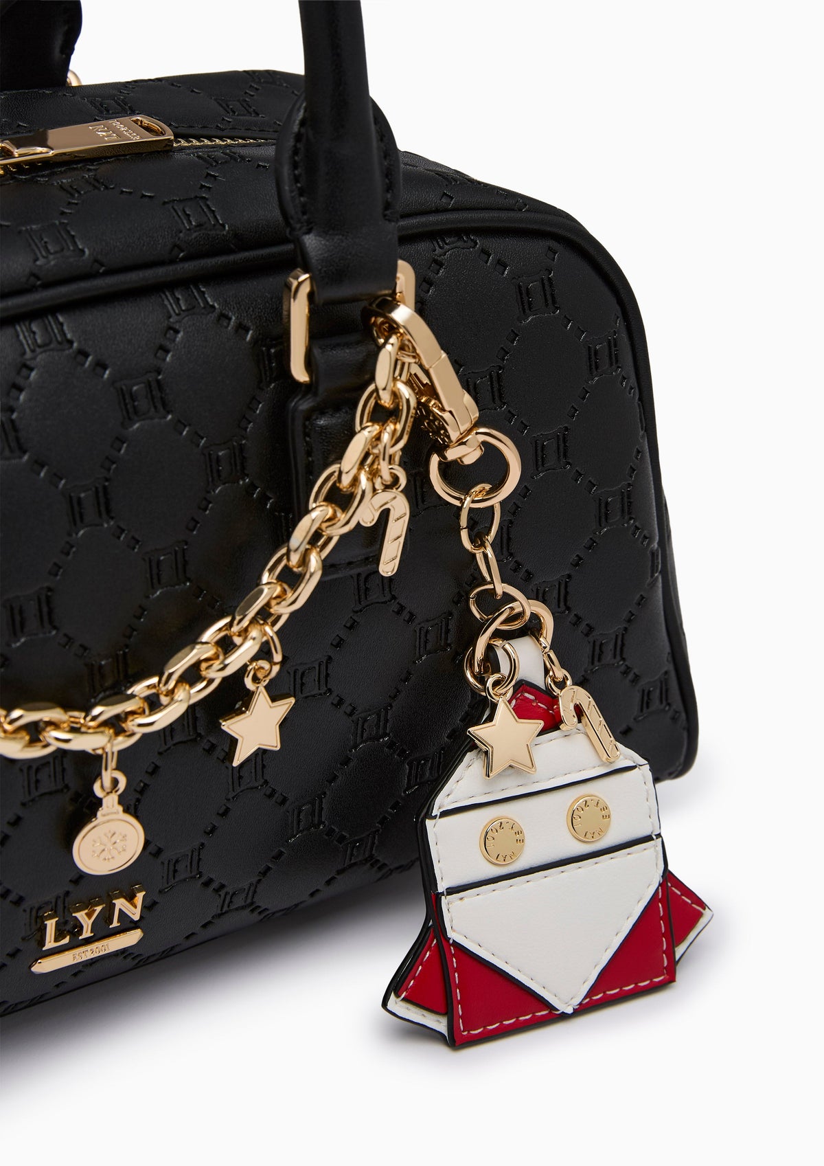 Frosty Duffle S Handbag - Black