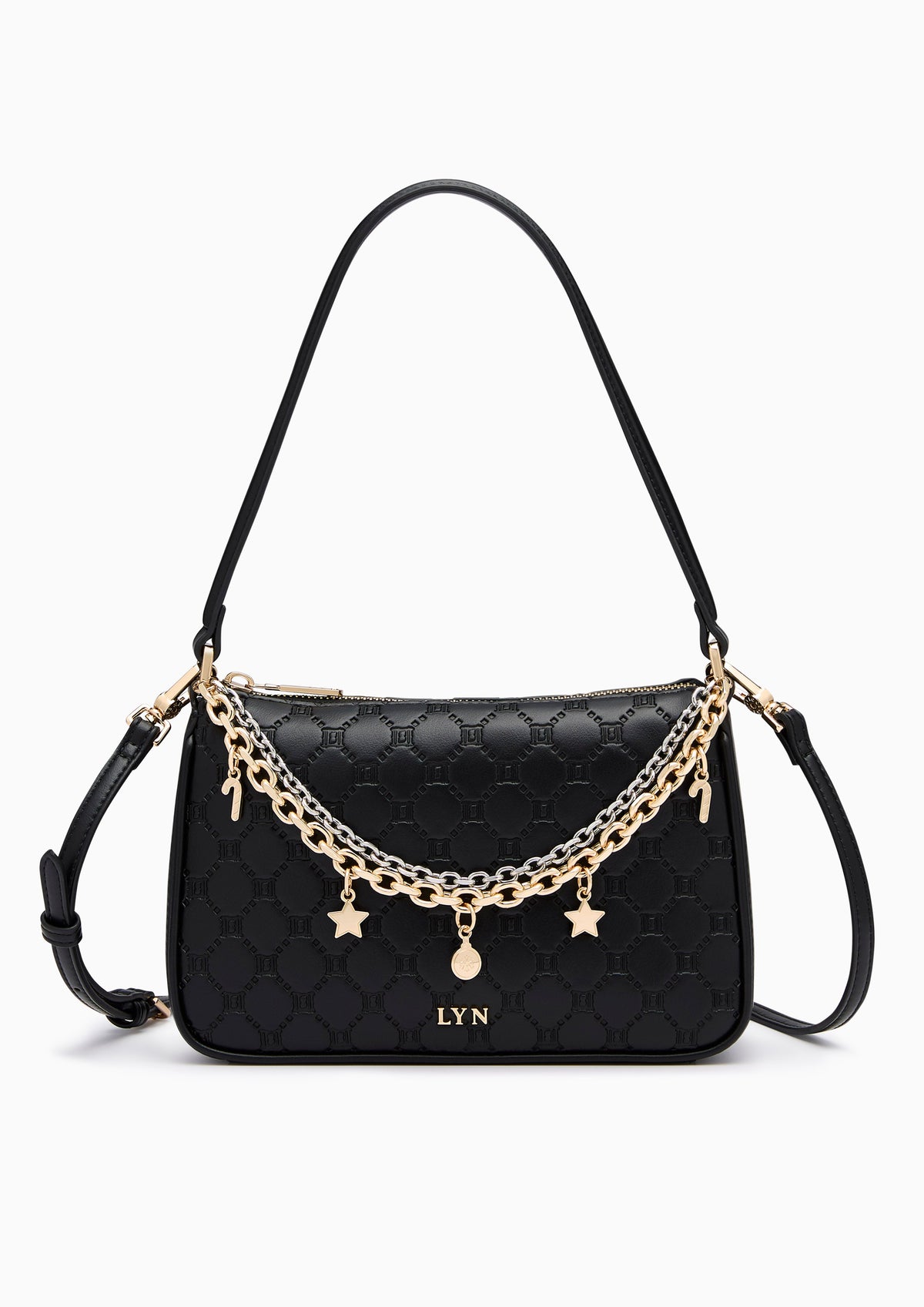 Frosty S Shoulder Bag - Black