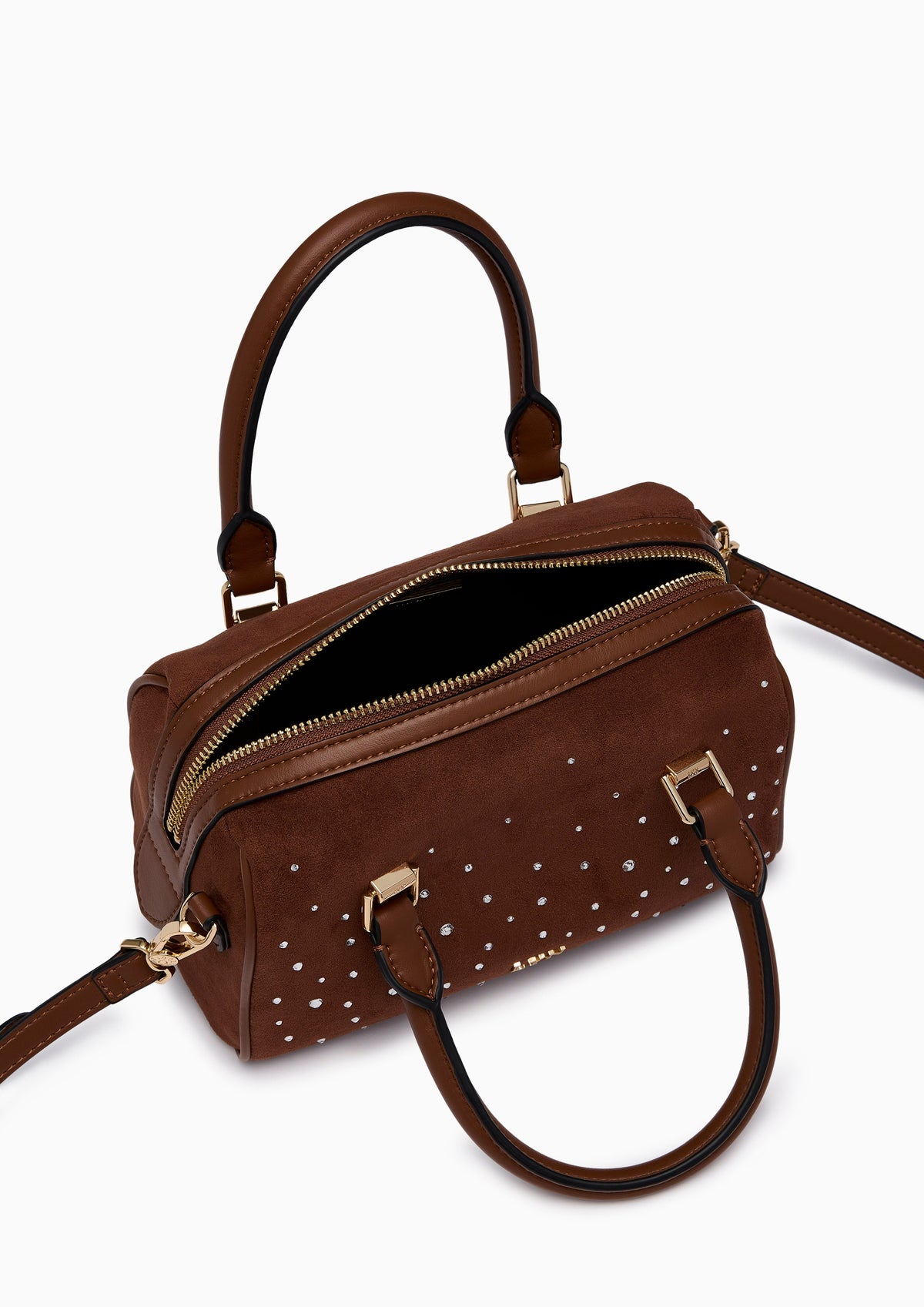 Gemma Duffle S Handbag - Dark Brown