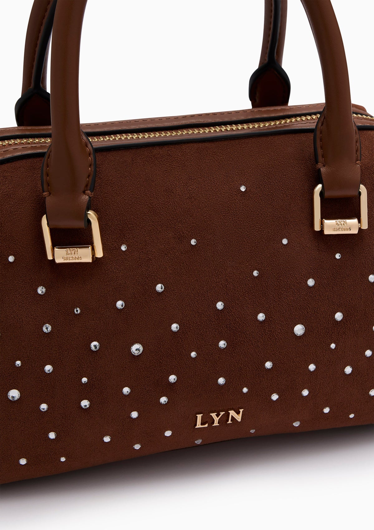 Gemma Duffle S Handbag - Dark Brown