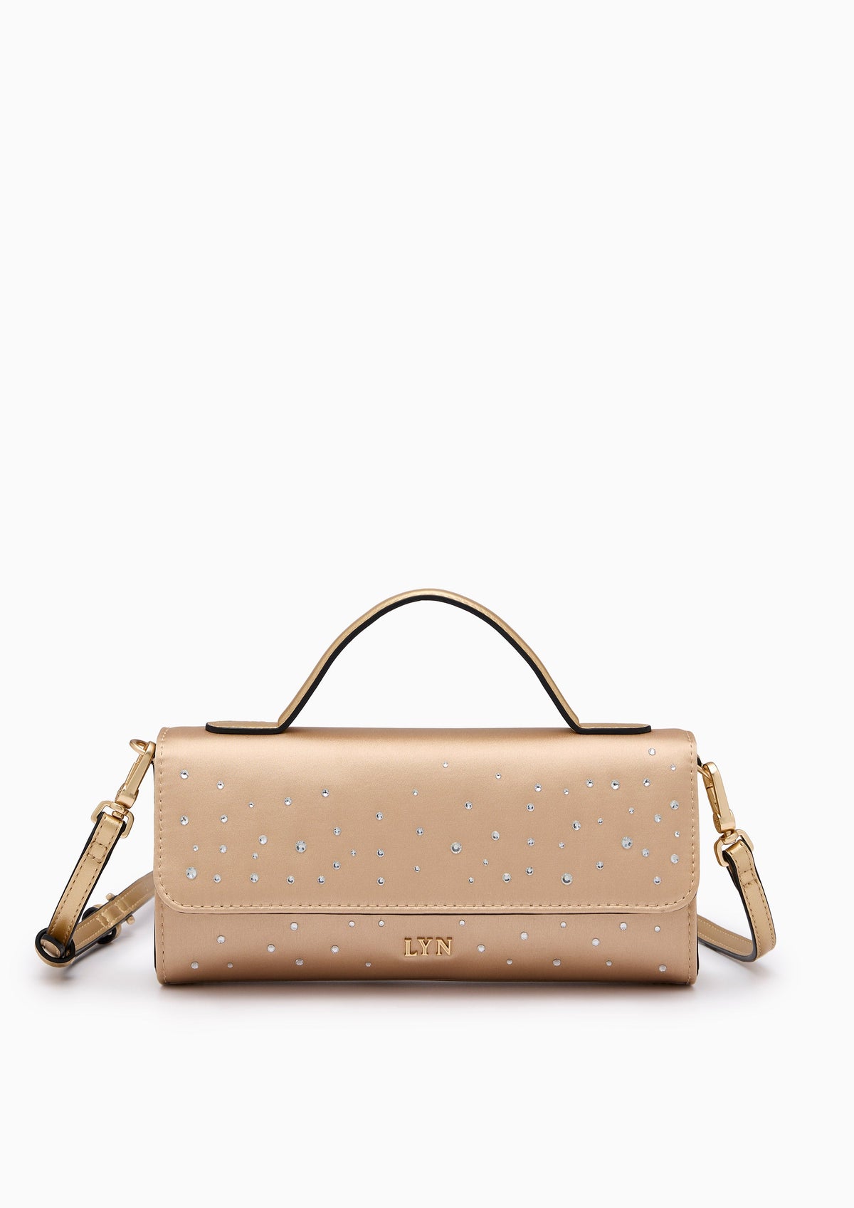 Gemma Mini Top Handle Handbag - Gold Variation 2
