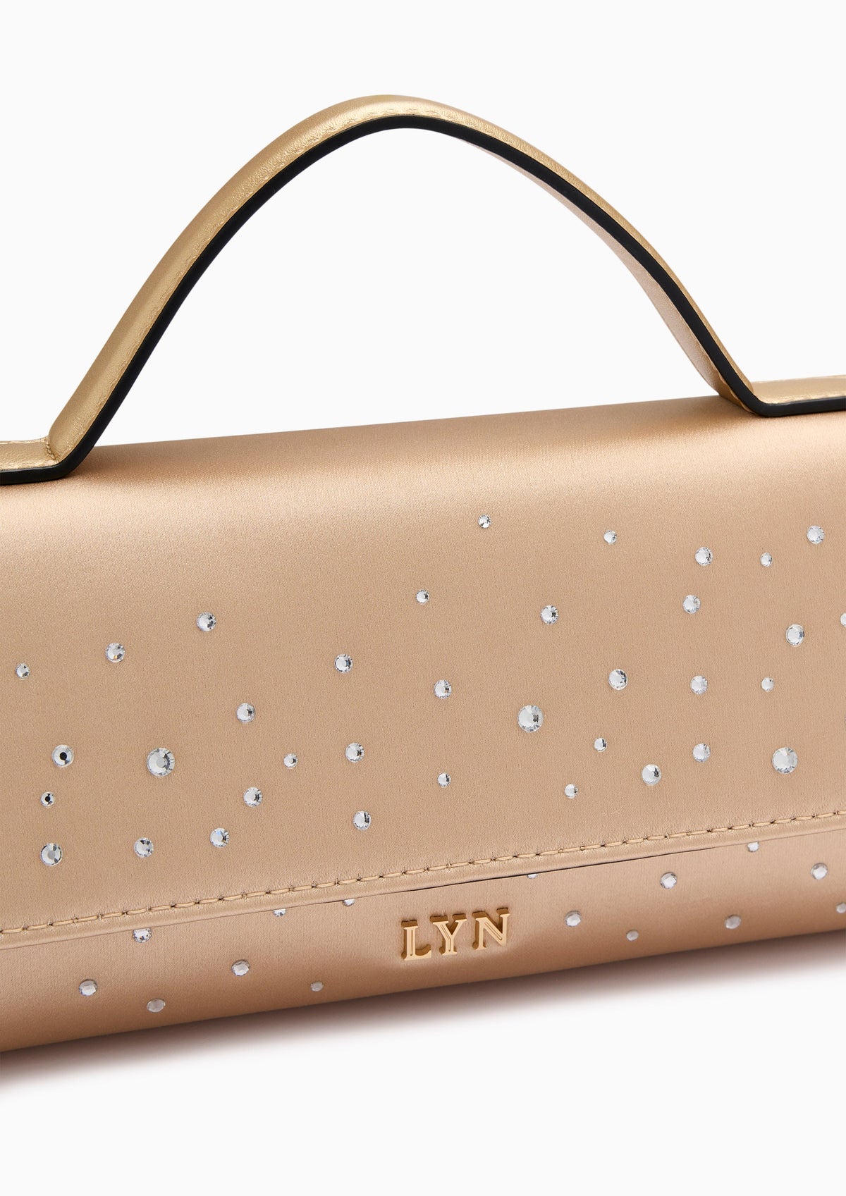 Gemma Mini Top Handle Handbag - Gold Variation 2