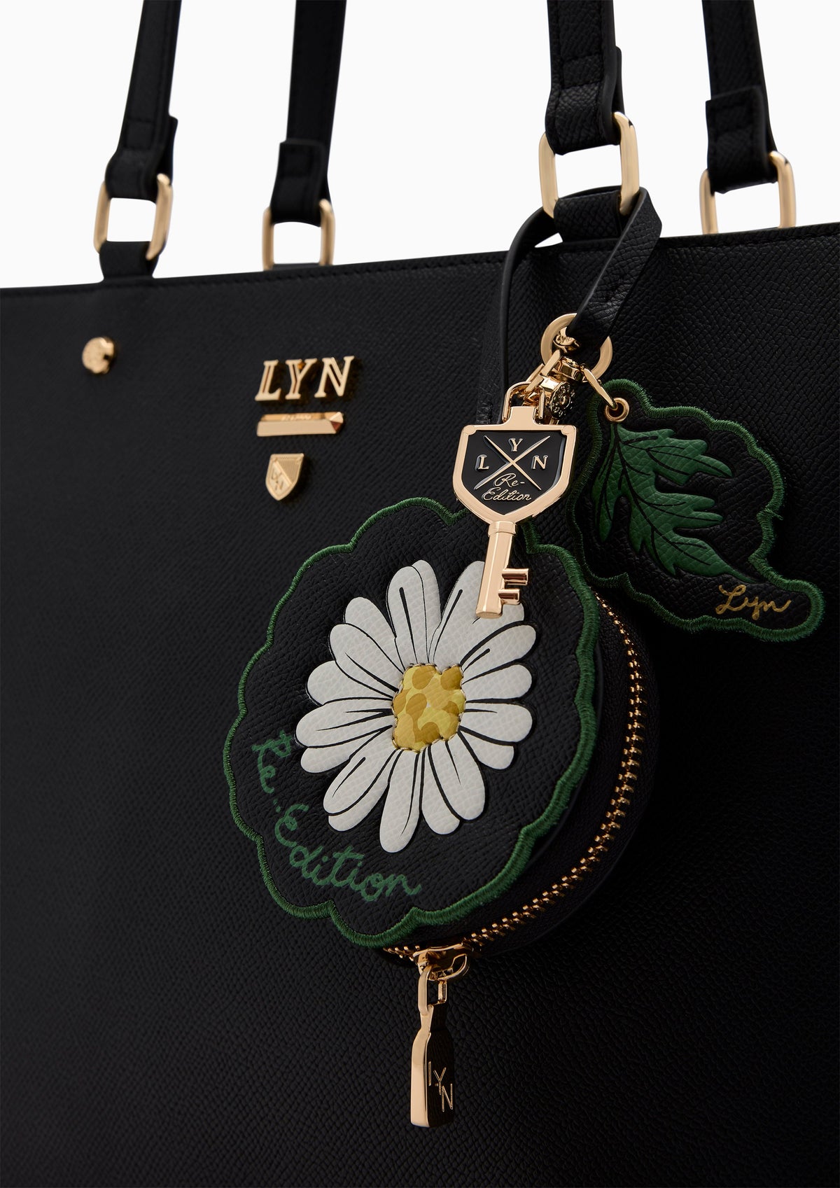 Re-Edit Daisy Carina L Tote Bag - Black