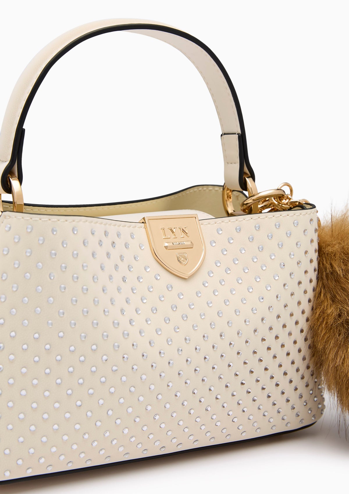 Re-Edit Dawn Amanti Top Xs Handbag - Light Beige