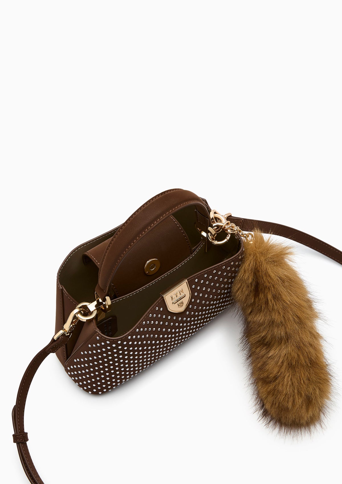 Re-Edit Dawn Amanti Top Xs Handbag - Dark Brown