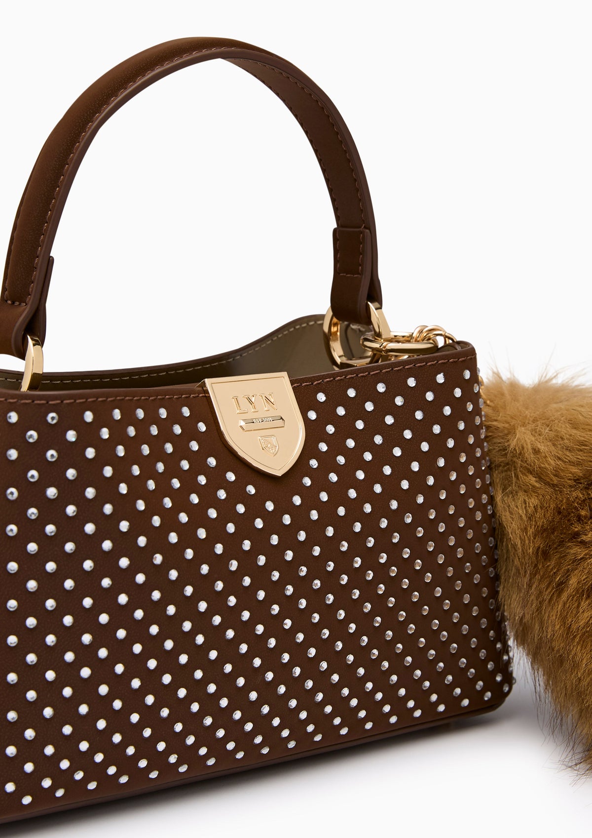 Re-Edit Dawn Amanti Top Xs Handbag - Dark Brown