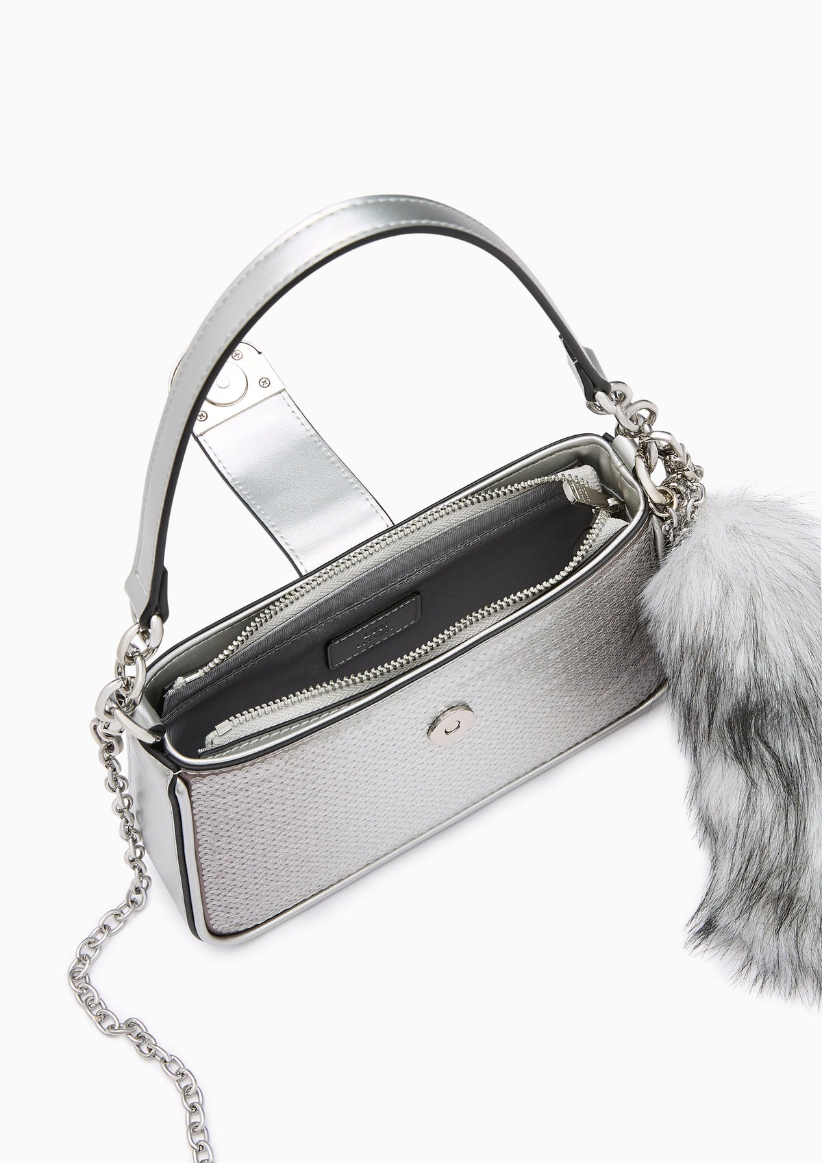 Re-Edit Dawn Athella S Shoulder Bag - Silver