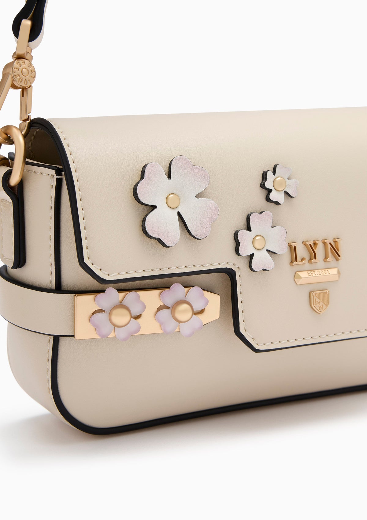 Re-Ed Manifest Mini  Crossbody Bag - Light Beige