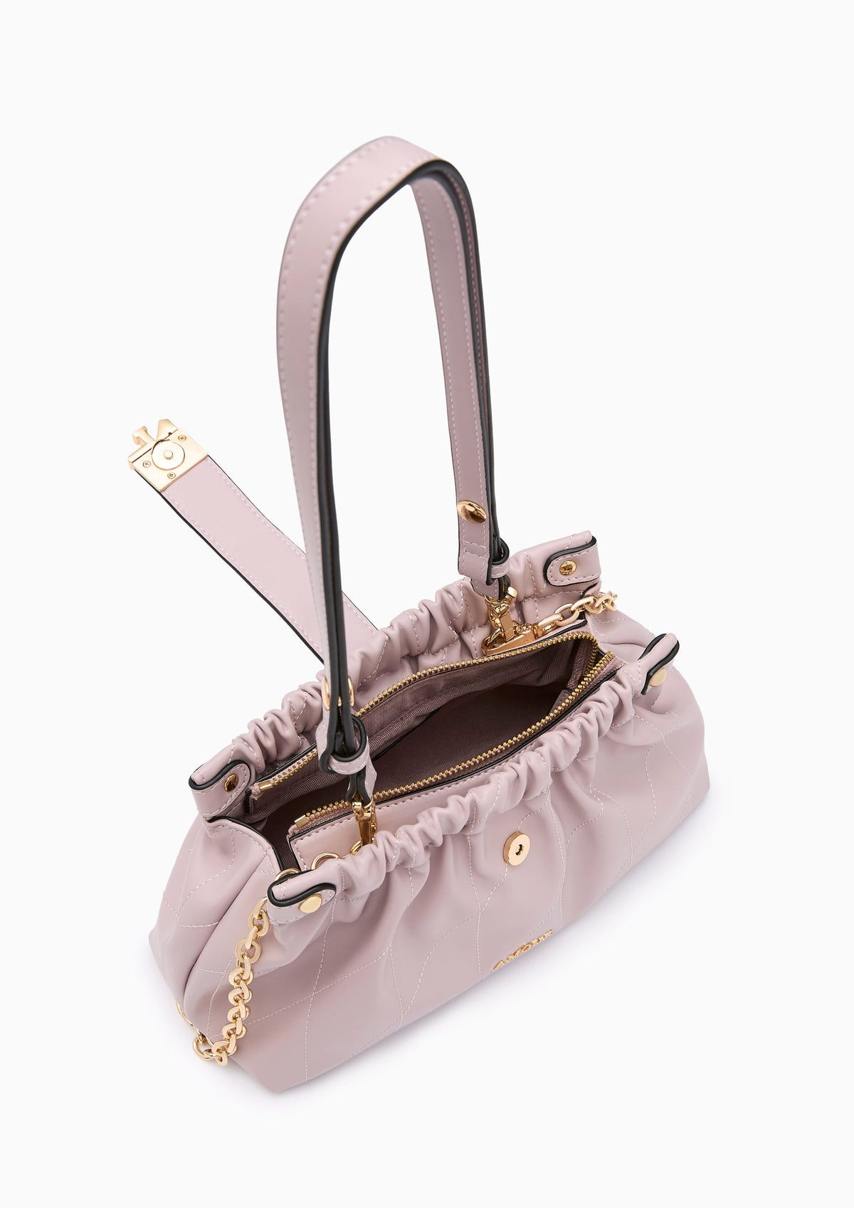 Bolton Ruche  M Shoulder Bag - Light Purple