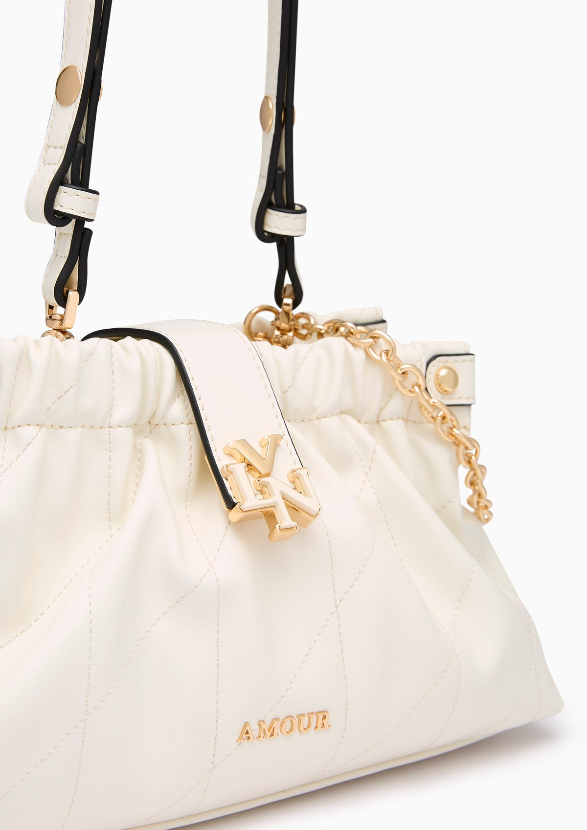 Bolton Ruche  M Shoulder Bag - Ivory