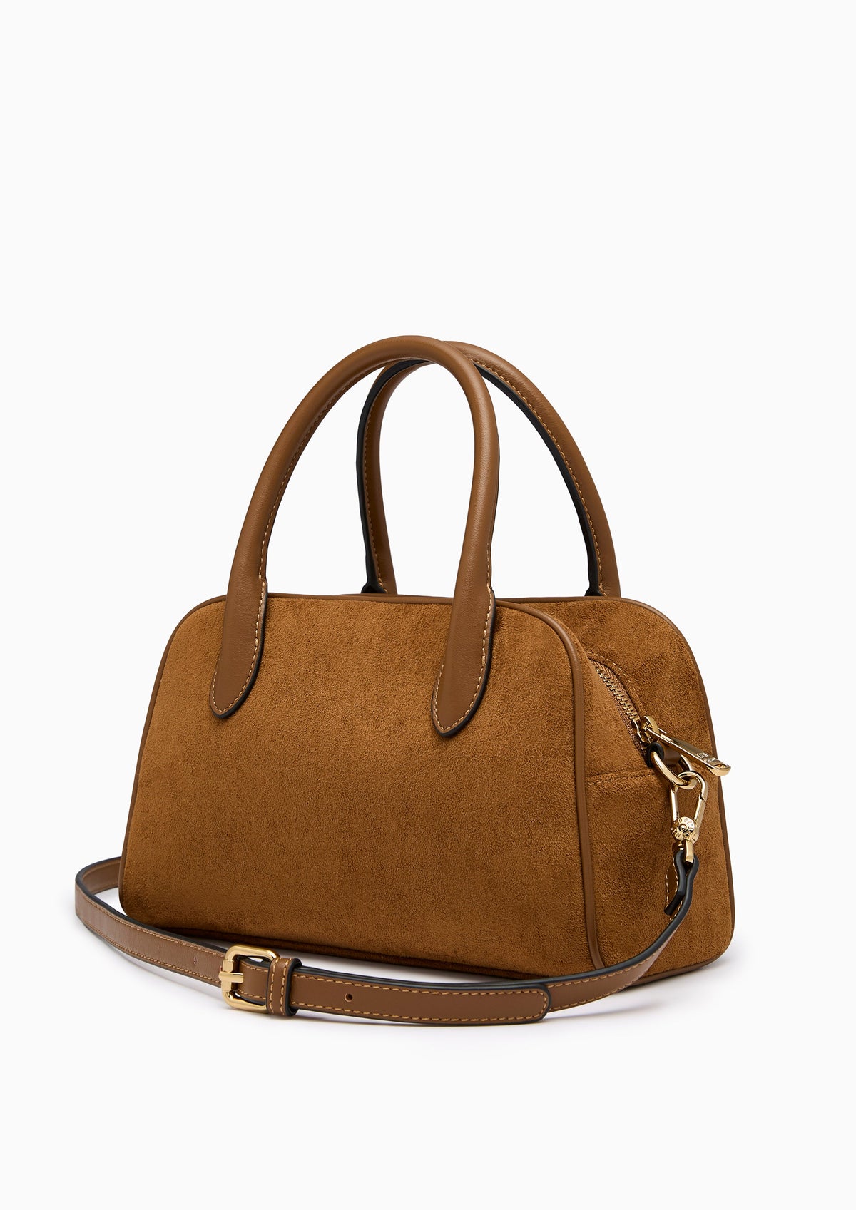 Glinda Top Handle M Handbag - Brown