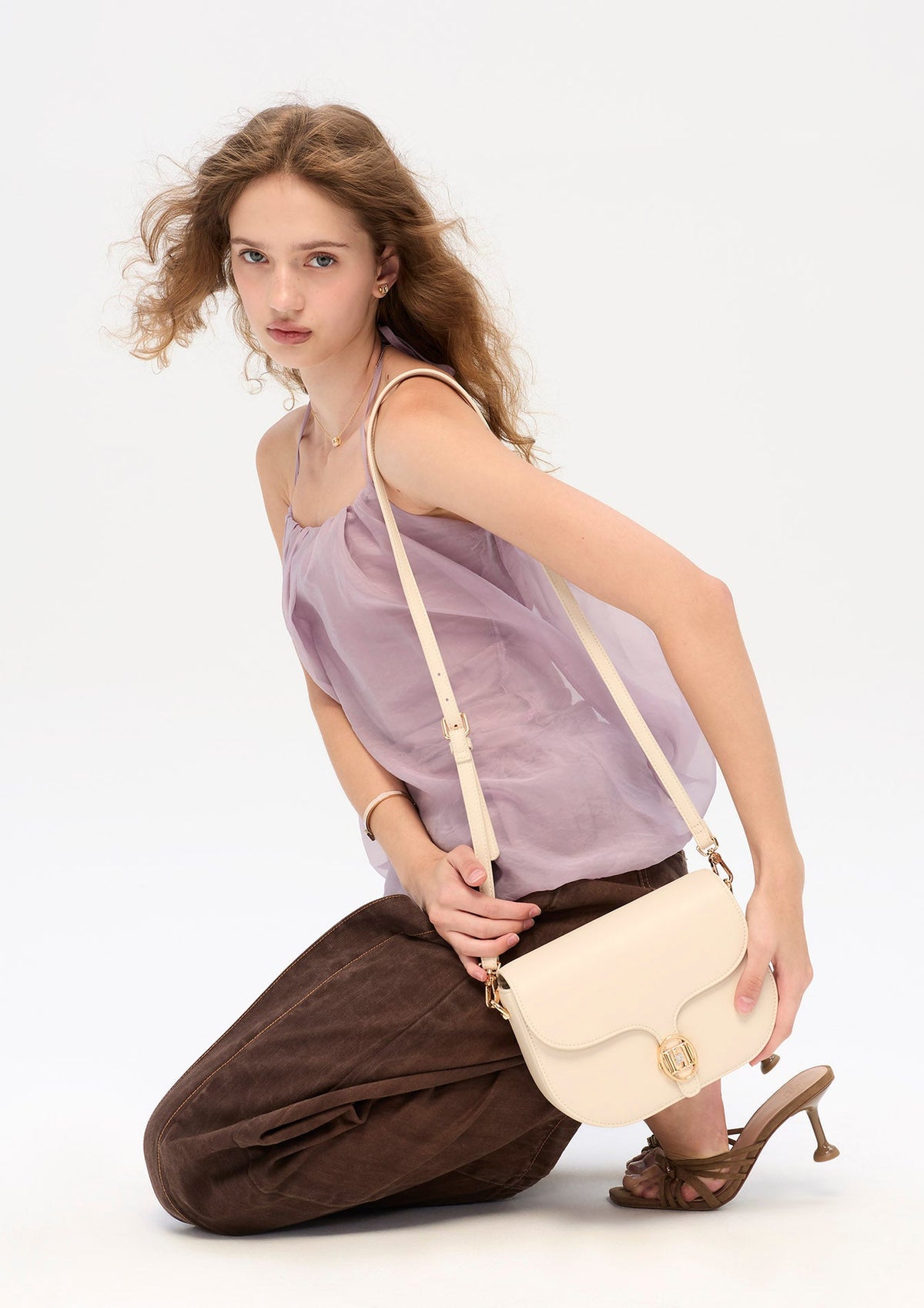 Martie S Shoulder Bag - Ivory