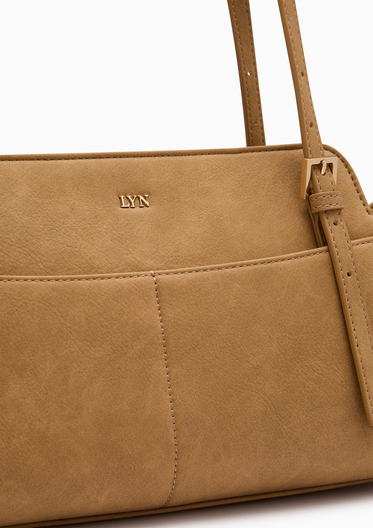Bellamie M Shoulder Bag - Light Brown