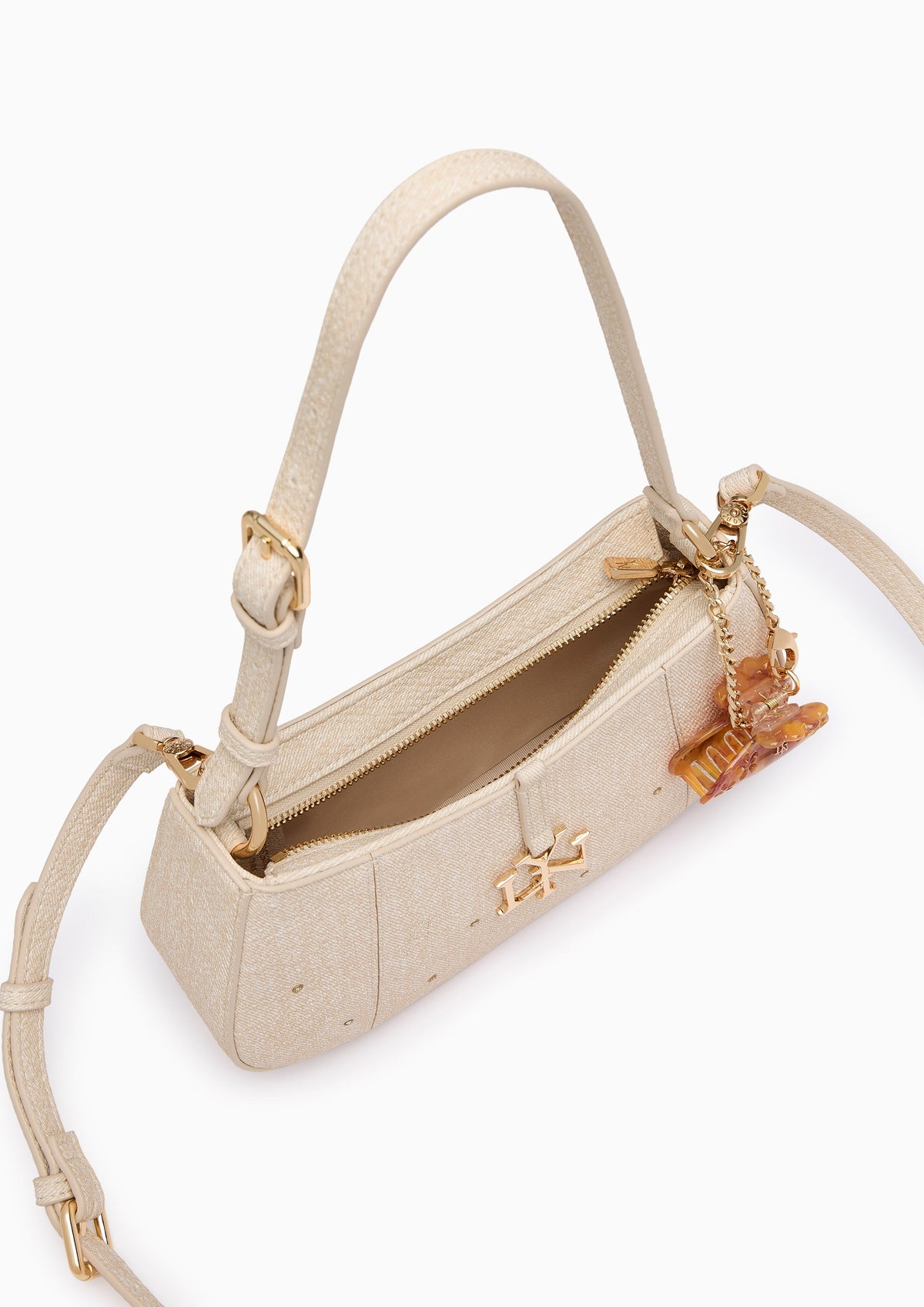 Winter Brighton Shoulder Bag - Light Beige