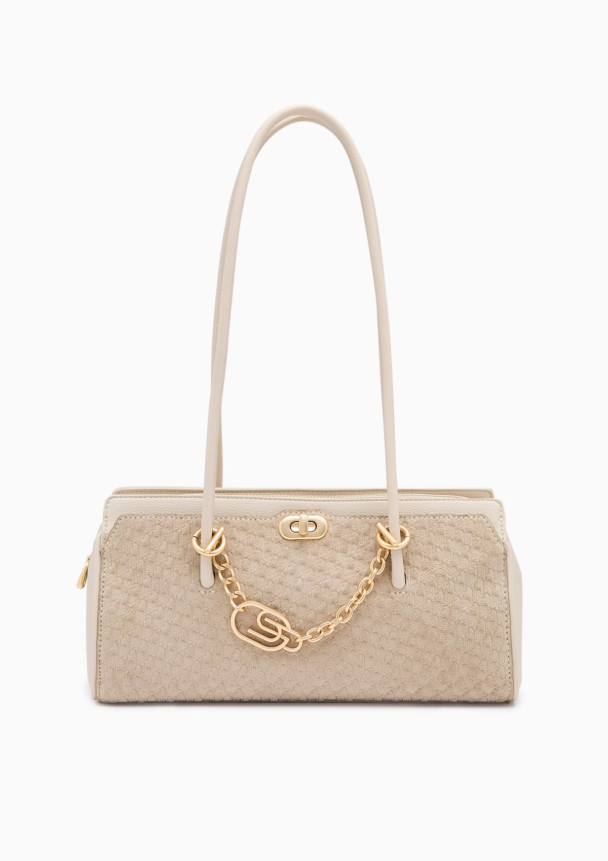 Nuri Infinite Top Handle M Handbag - Ivory