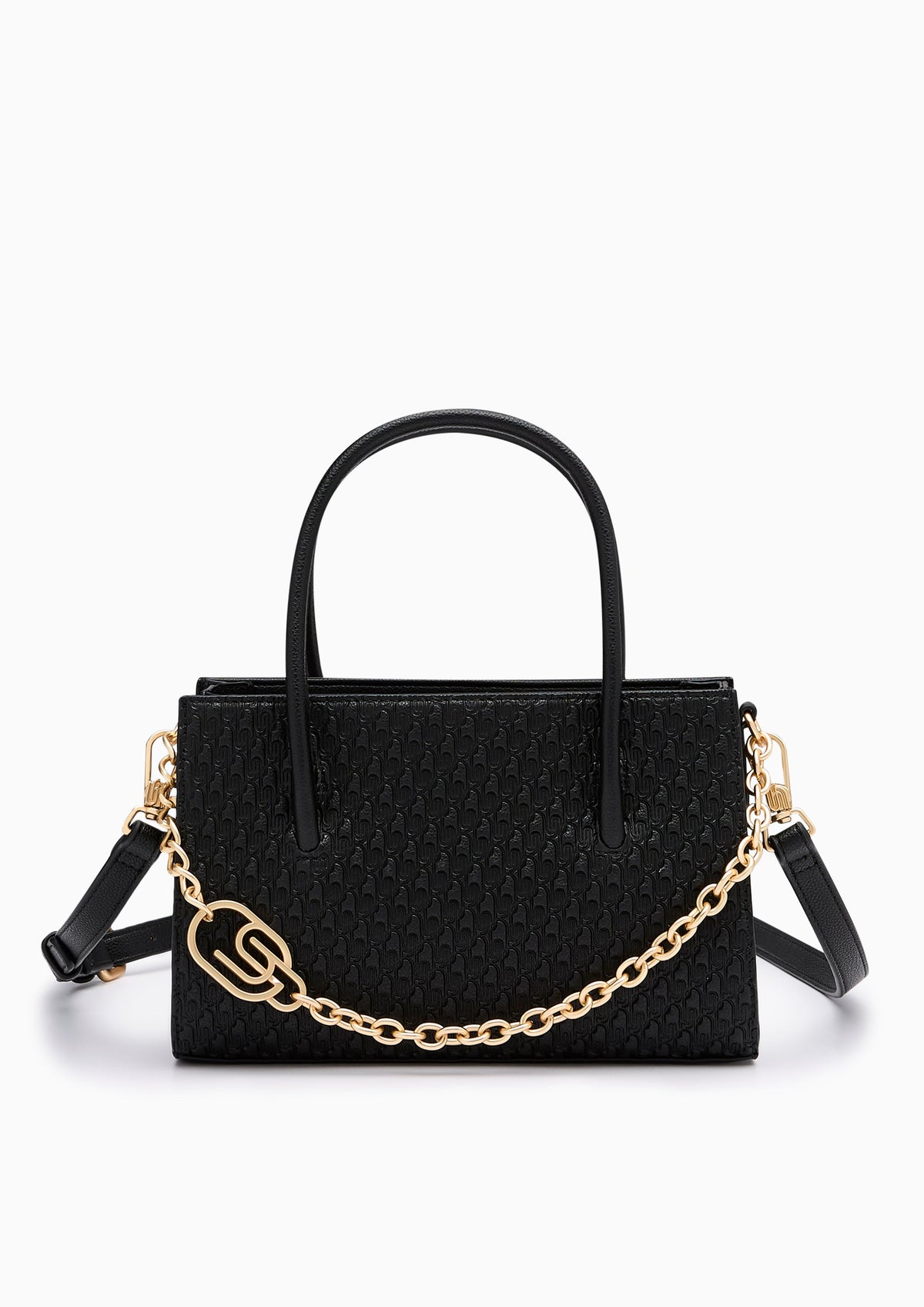 Nuri Infinite Top Handle S Handbag - Black