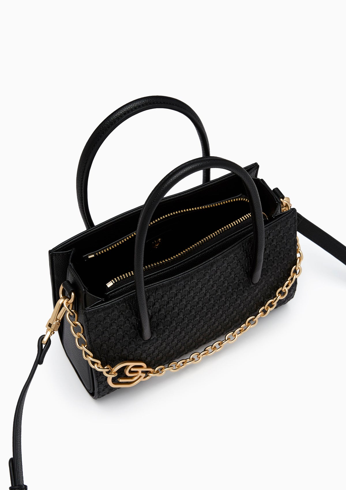 Nuri Infinite Top Handle S Handbag - Black