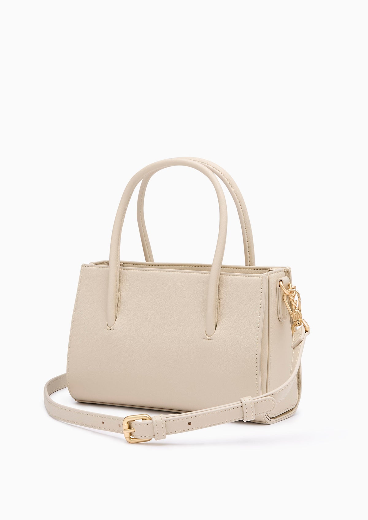 Nuri Infinite Top Handle S Handbag - Ivory