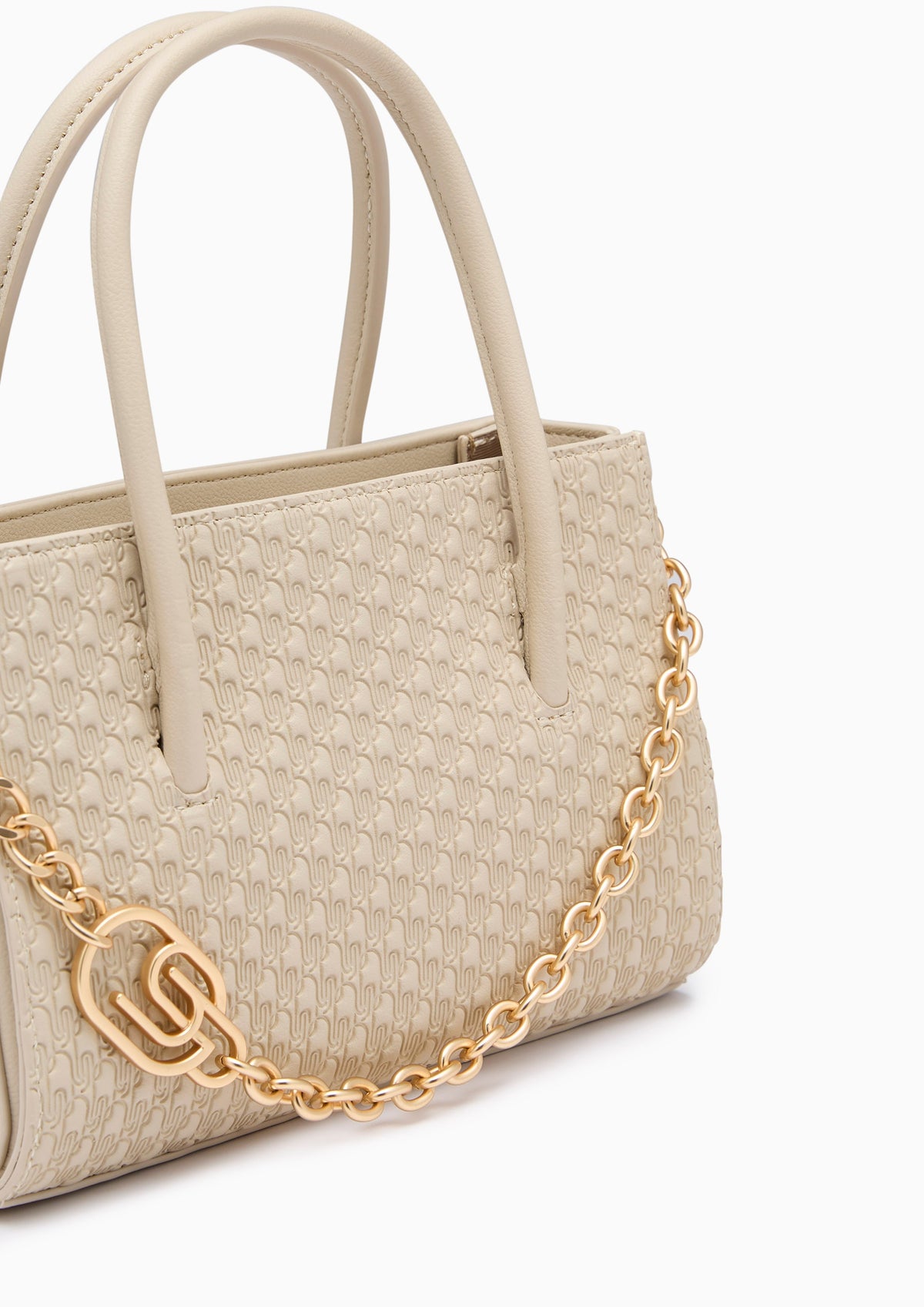 Nuri Infinite Top Handle S Handbag - Ivory