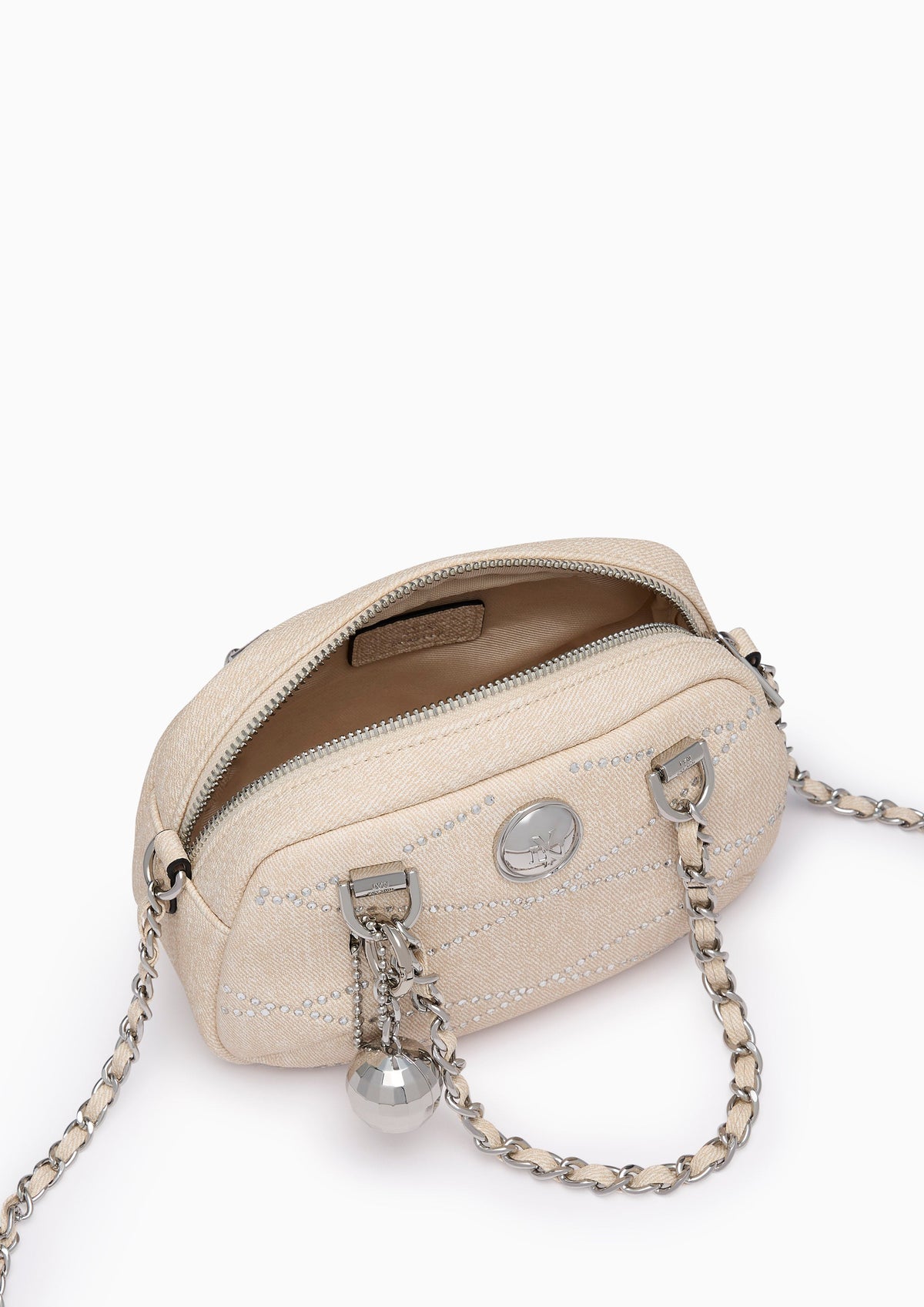Matha  S Crossbody Bag - Light Beige