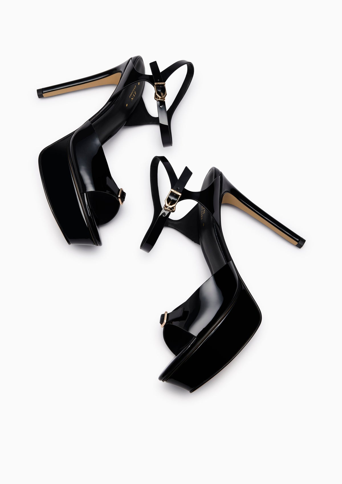 Selina Flats And Sandals - Black