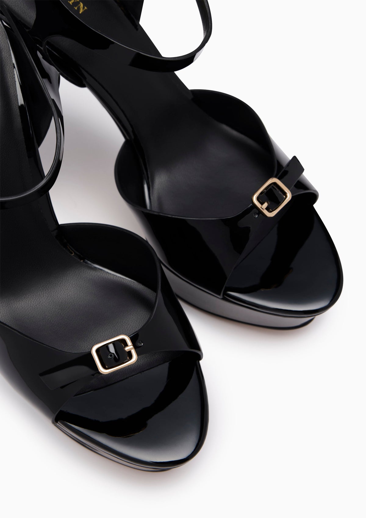 Selina Flats And Sandals - Black