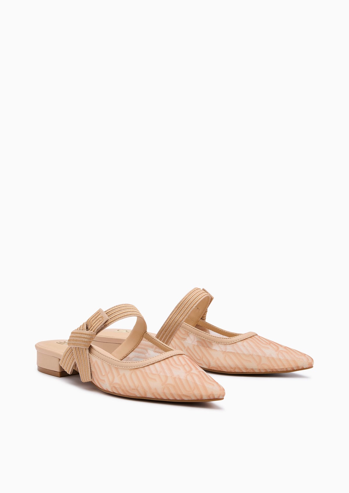 Maiden Mesh Infinite Flats And Sandals - Nude