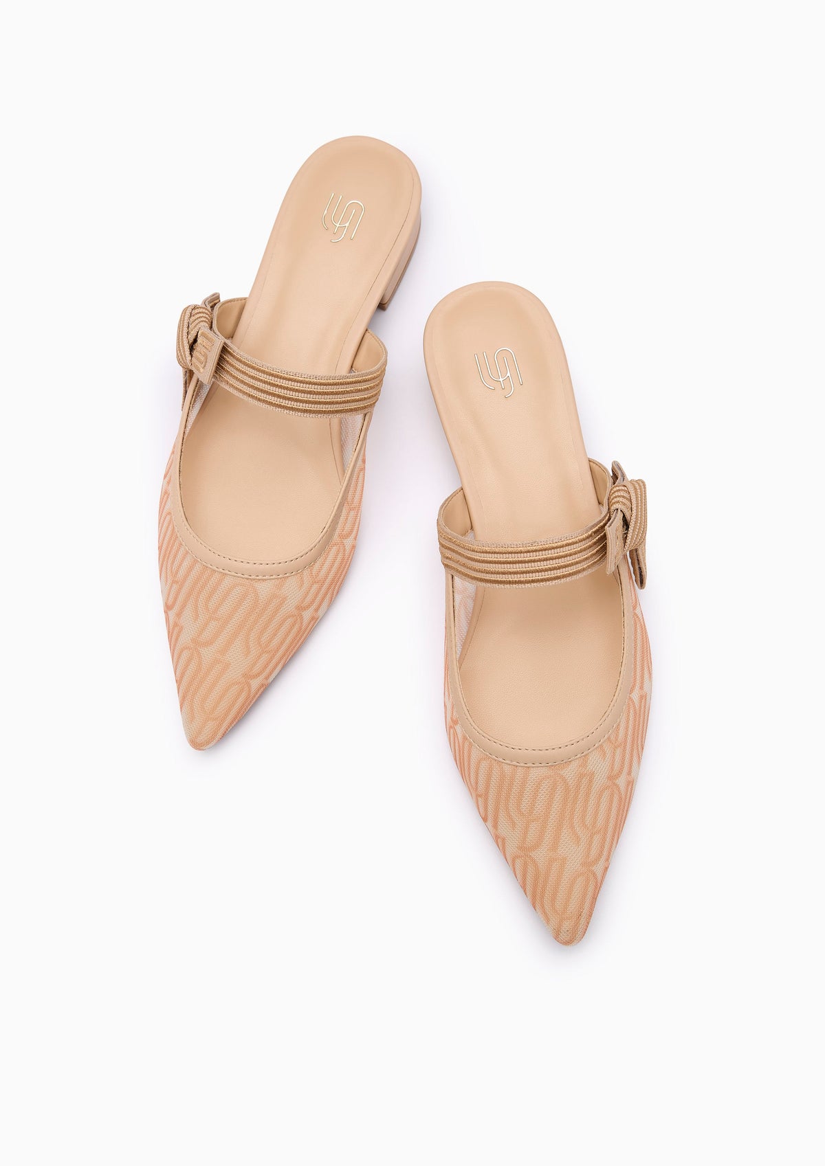 Maiden Mesh Infinite Flats And Sandals - Nude