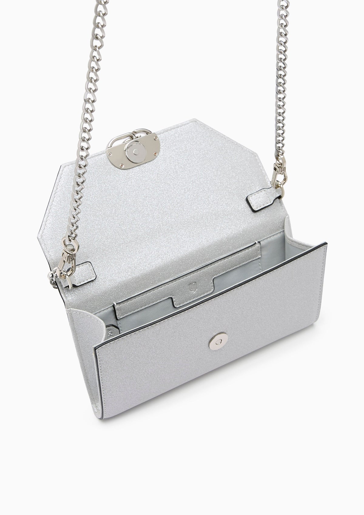 Gypsy'S Kiss Infinite Long  Wallets On Chain - Silver