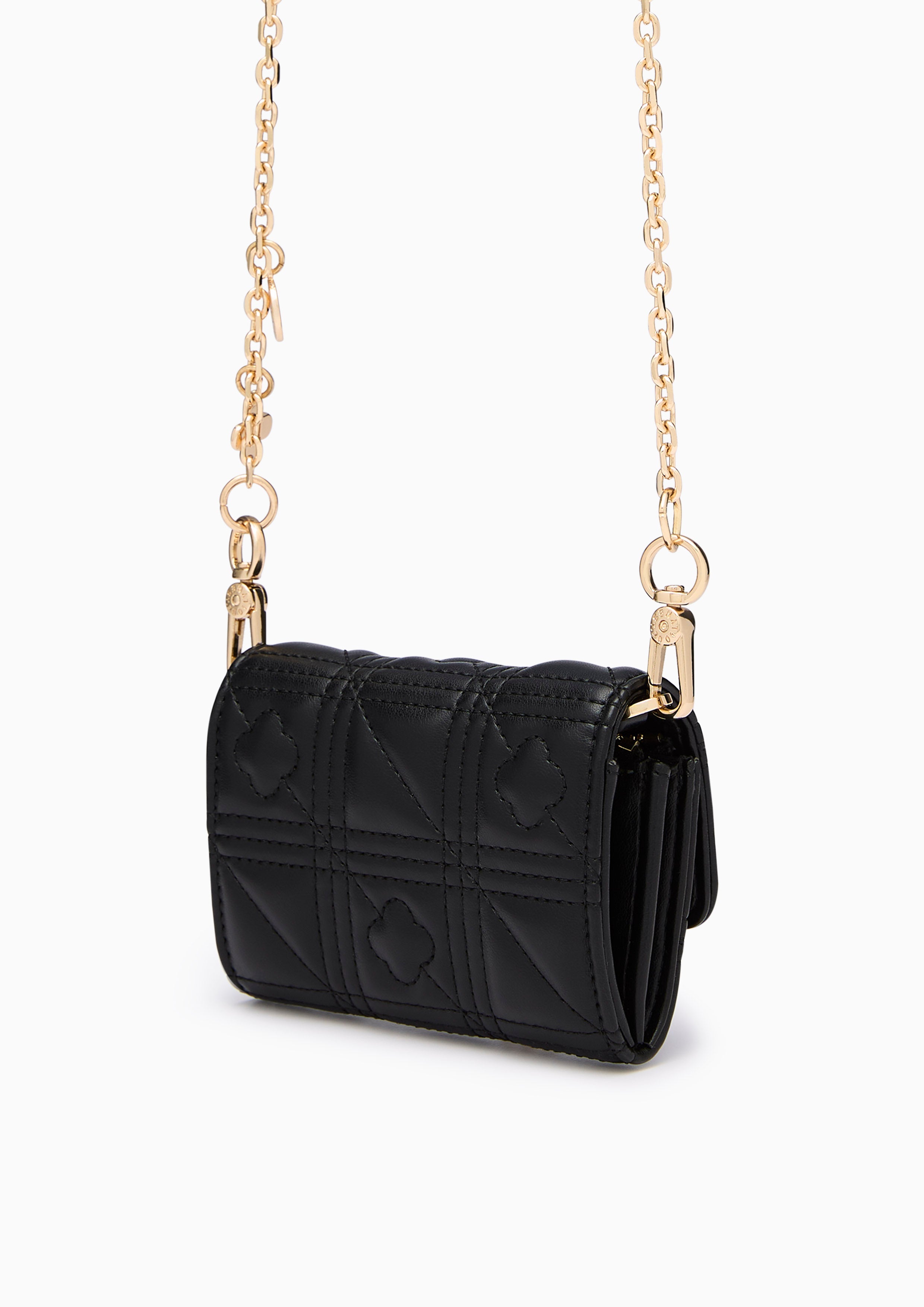 Baki Short  Wallet On Chain - Black